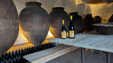 Malápio Clay Amphora Wine Tasting